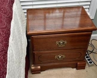 40. Two 2 Drawer Nightstand