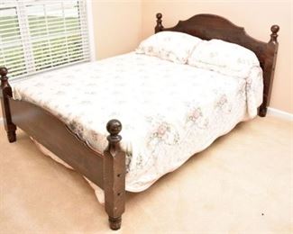 53. Wooden Bed