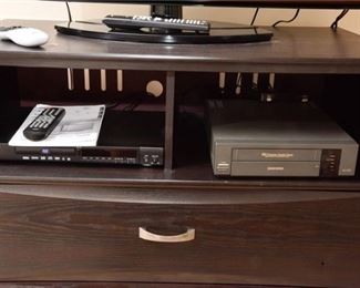 55. AKAI DVD Player and Daewoo VCR