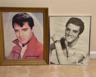 78. Two 2 Framed Elvis Presley Photographs