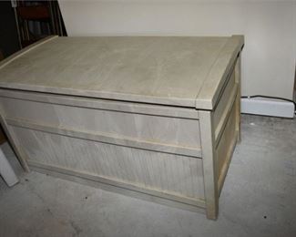 83. Plastic Chest With Contents
