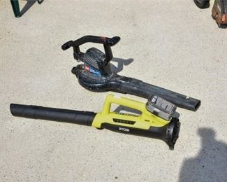 98. Two Leaf Blowers