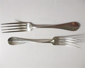 Early Dinner Forks Silver