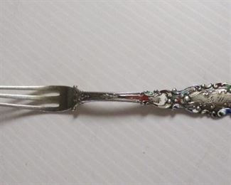 Luxembourg  Sterling Strawberry Fork