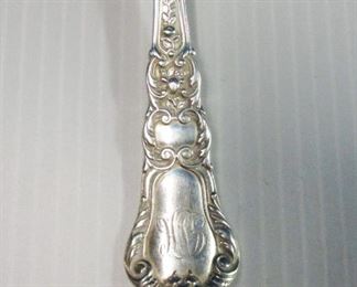 Baronial Sterling Close up