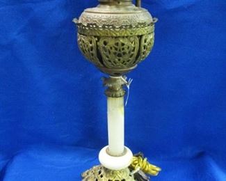 Victorian Banquet Lamp