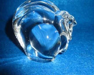 Steuben Turkey Hand Cooler