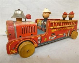 FISHER PRICE LOOKY FIRE TRUCK 