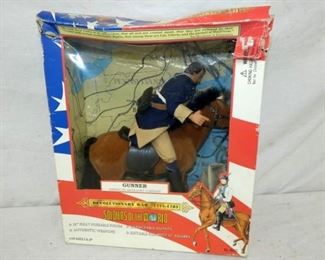 SOLDIERS OF THE WORLD GUNNER TOY  
