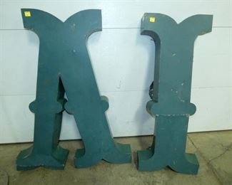 49IN. "A1" METAL CAN LETTER