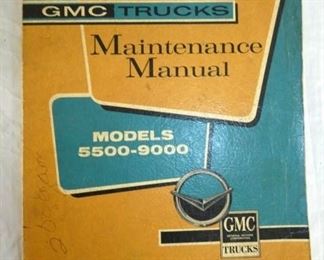 GMC MOD.5500-9000 MAINTENANCE MANUAL 