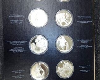 VIEW 4 STERLING SILVER COINS 