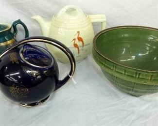 EARLY TEAPOTS, MIXING BOWL 
