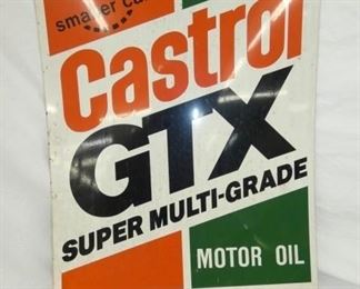 24X35 CASTROL GTX DEALER SIGN 