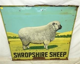 48X42 SHROPSHIRE SHEEP SIGN 