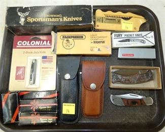 OLD TIMER, BROWNING, & OTHER 