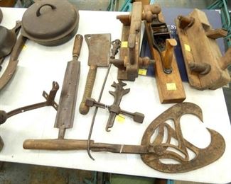 VARIOUS EARLY TOOLS 