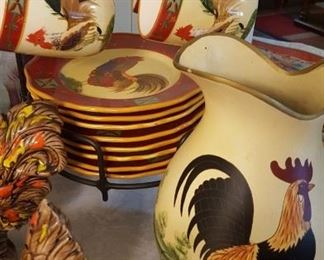 Rooster dishes