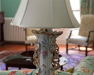 Custom made from porcelain vases