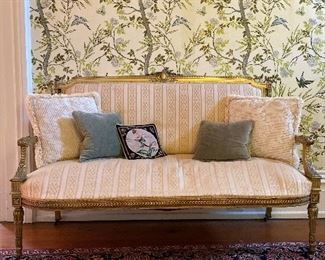 Antique settee from Italy
