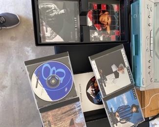 CDS and CD Player...player works but has to be opened manually.