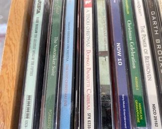 CDS and CD Player...player works but has to be opened manually.