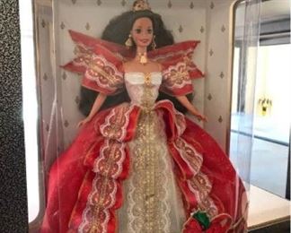 4 Collectible Barbies