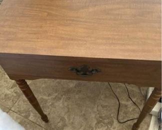Signature Sewing machine in cabinet