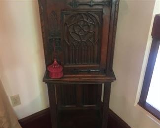 Antique Entry Cabinet