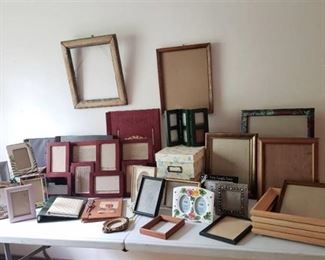 Vintage Scrapbooks, Photo Boxes and Frames