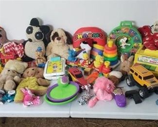 Toys ~ Stuffed Animals, Fisher-Price, Cars, Dolls, and other toys