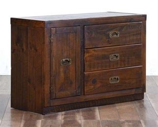 Young Hinkle Vintage Campaign Style Long Dresser