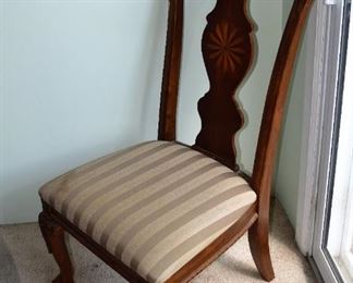 Great chair in the dining room