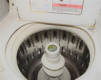 Wash has a stainless steel drum