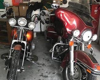 1980 & 2007 Harley Classic ( under 600 miles)
