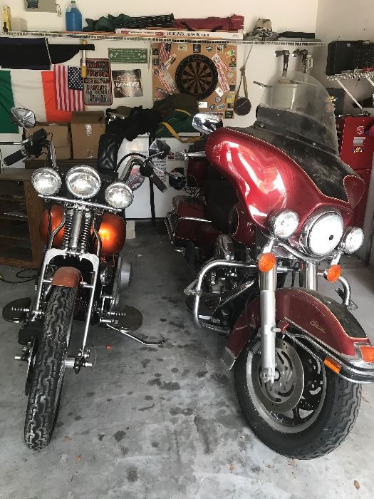 1980 & 2007 Harley Classic ( under 600 miles) 