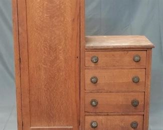 vintage oak dresser