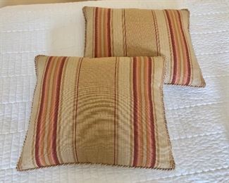 $60 - 2 pillows 15" x 12.5". Down