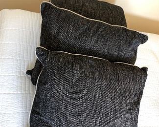 $120 Set of 3 pillows 22" x 18" Down 