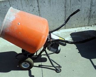 Kushlan Products 3.5CUFT Electric Concrete Mixer, Model 350