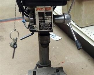Pro-Tech 3-Speed Bench Top Drill Press Model # 1201