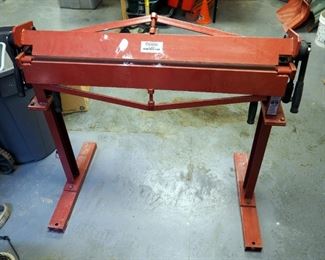 Central Machinery 36" Metal Brake With Stand