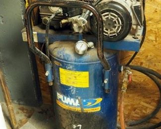 Puma Electric Air Compressor, Model PK5020VP, 135 Working PSI With 20 Gallon Tank, Pneumatic Hose And Air Nozzles Included