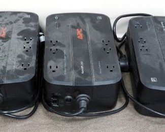 APC Battery Back-Ups/Surge Protector Model 350, Qty 3