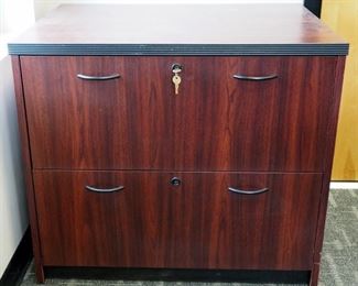 Unicor Lateral 2-Drawer Filing Cabinet, 29.5" x 33" x 24"