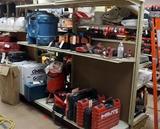 Metal Free-standing Storage Rack With Adjustable Shelves, 84" X 147"