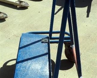 Heavy Duty 4-Wheel Swiveling Material Cart, 46" x 50" x 24"