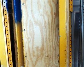 Heavy Duty Adjustable Rolling Perry Scaffold, Includes Walk Board, Legs, And Cross Braces, 75" x 67" x 29"