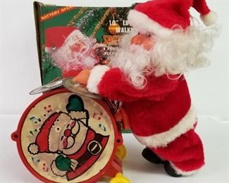 #46 Santa With Box $24