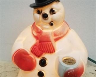#18  Snowman With Light $30 